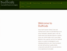Tablet Screenshot of duffrods.com.au